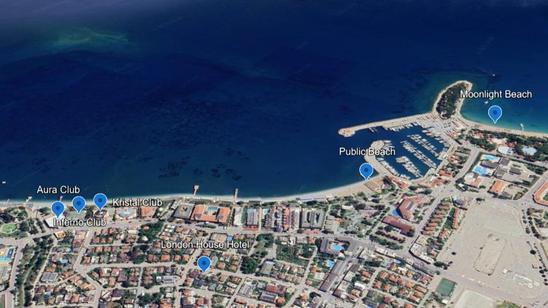 London House Hotel Kemer Kültér fotó